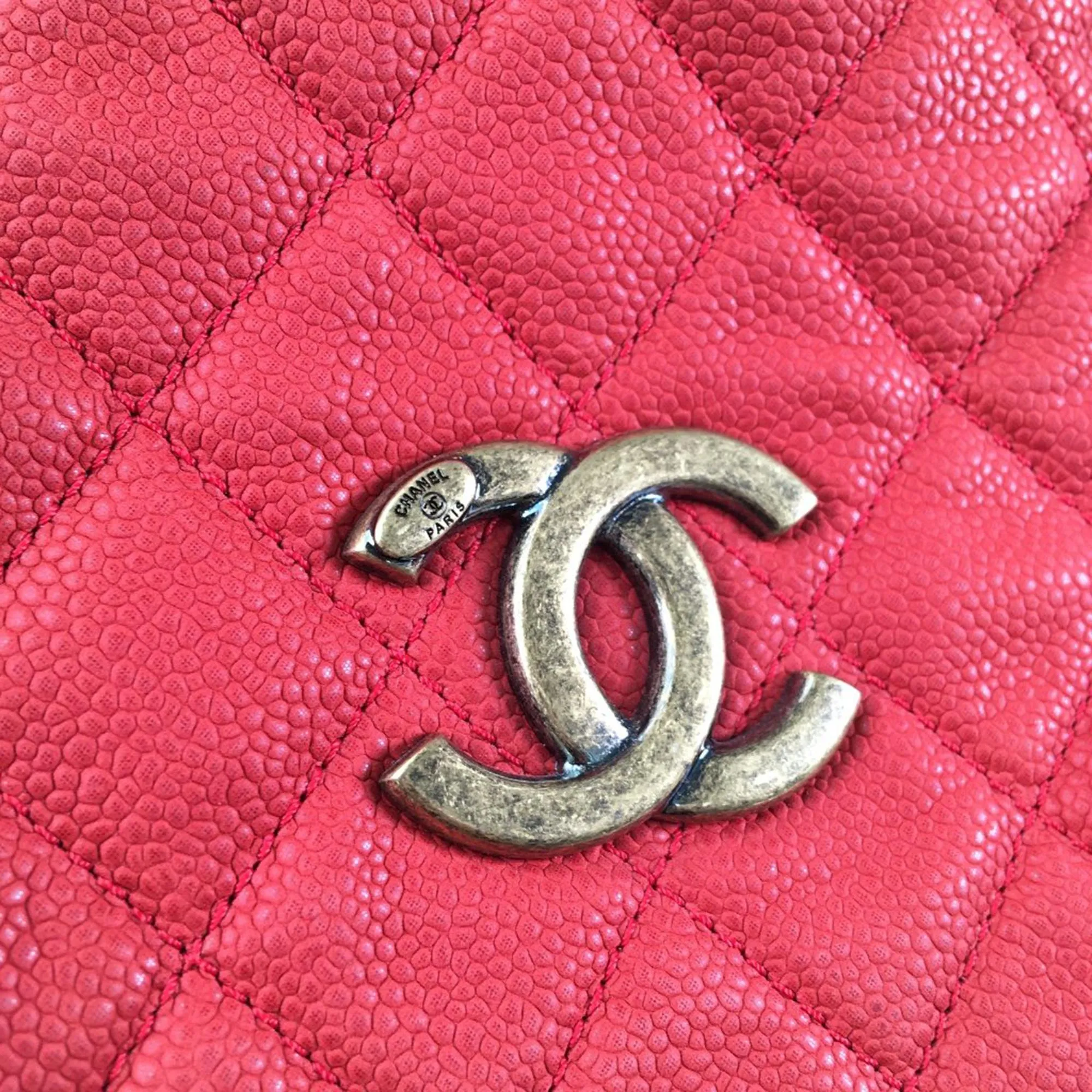 Chanel Caviar Country Chic Hobo (SHG-kZftEb)