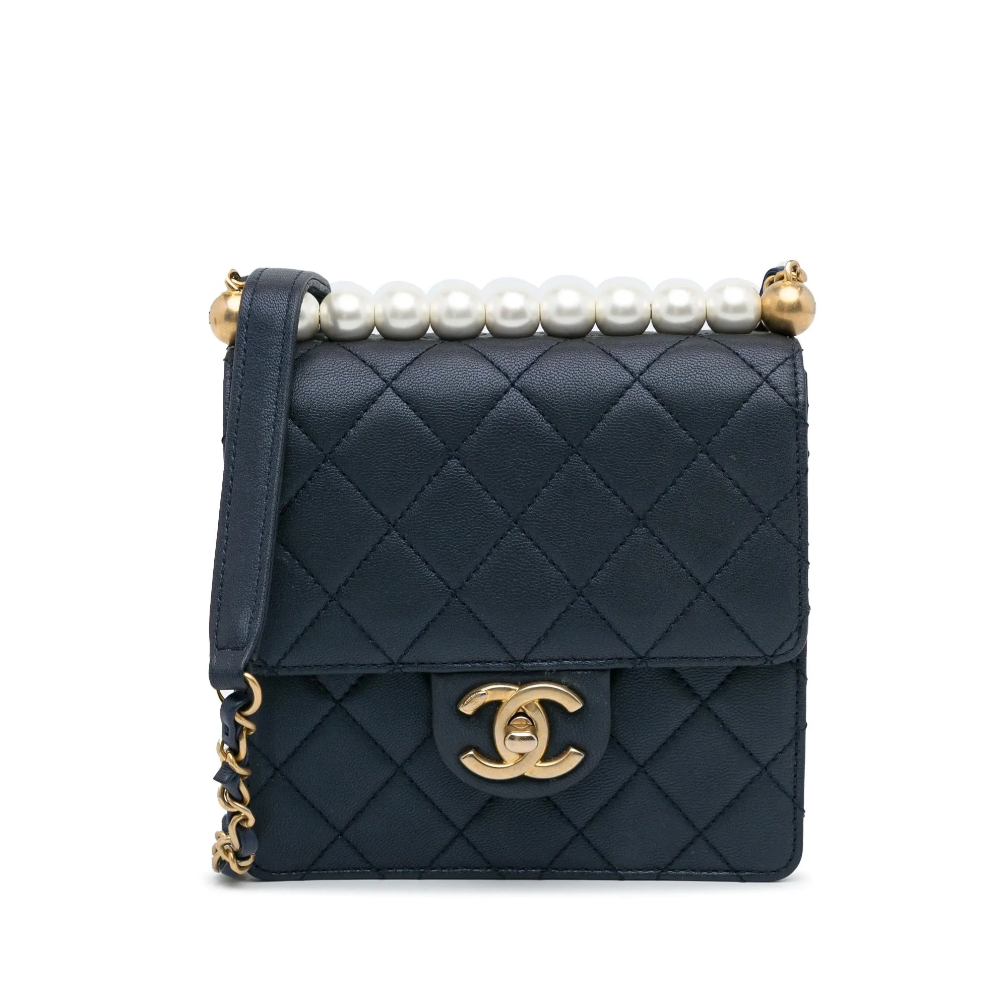 Chanel Small Chic Pearls Flap Bag