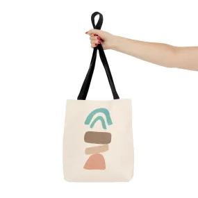 Chic Abstract Landscape Tote Bag