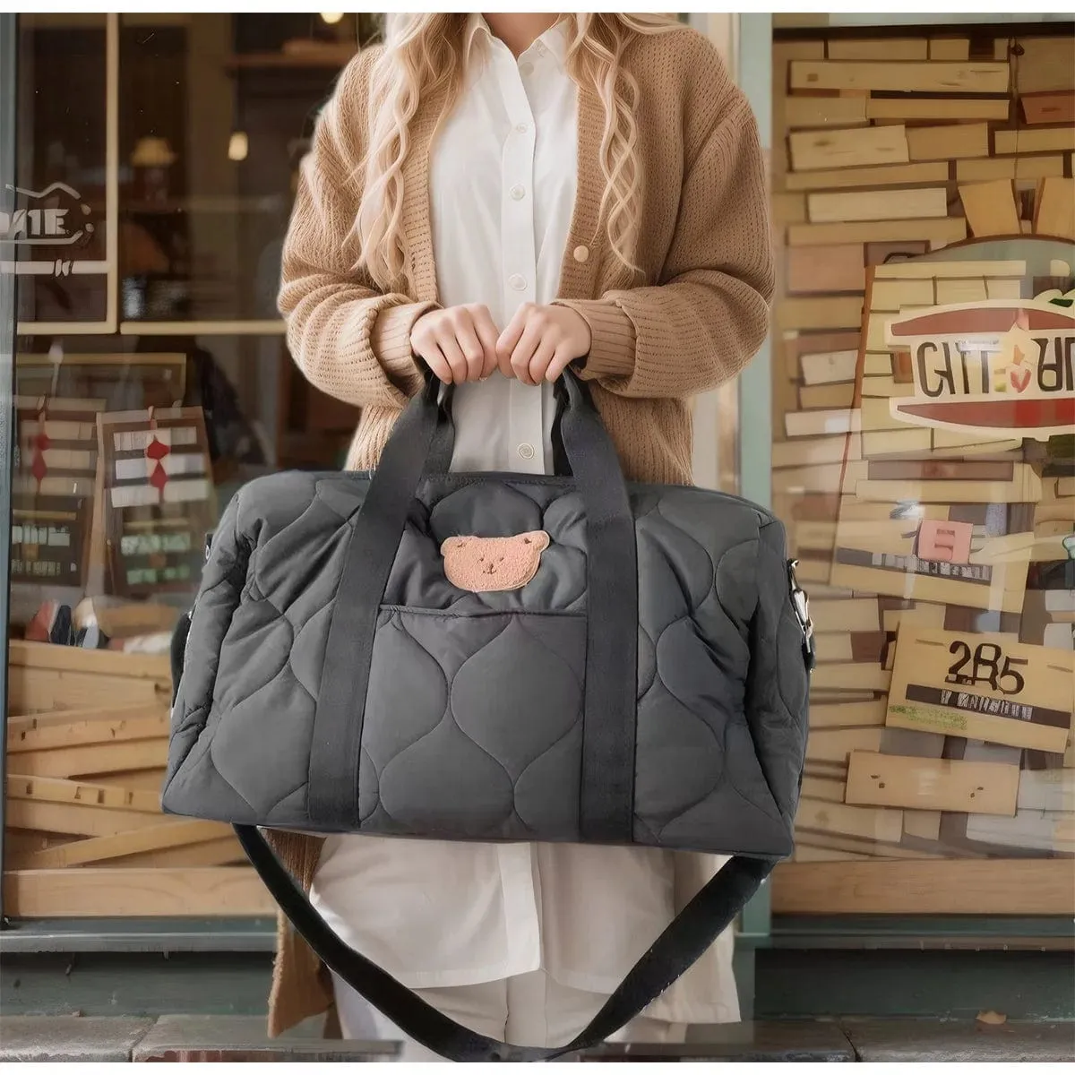 Chic Crossbody Mommy Bag