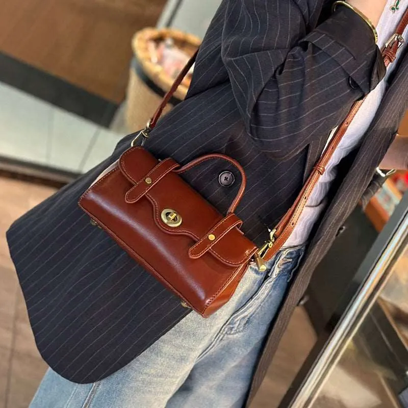 Chic Leather Carryall