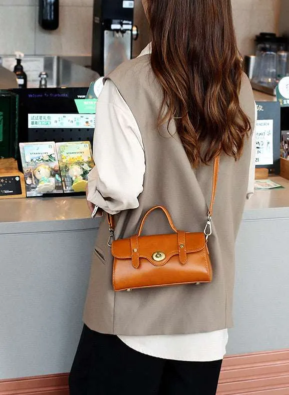 Chic Leather Carryall