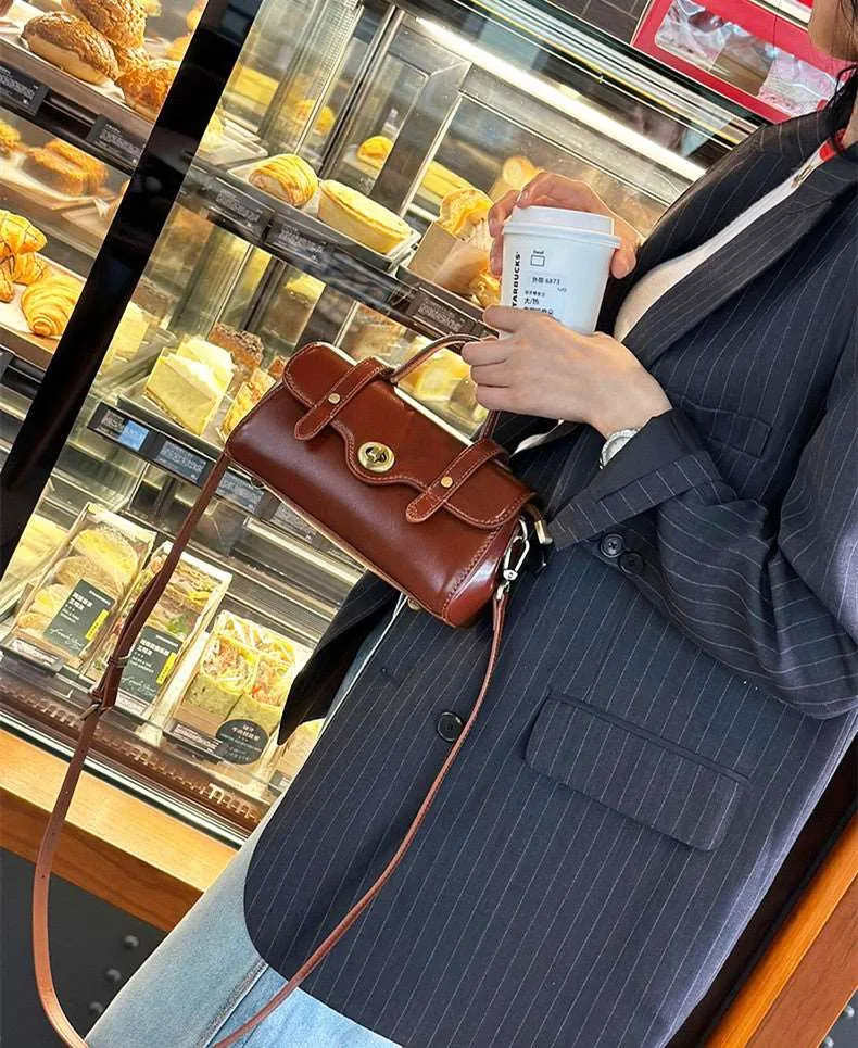 Chic Leather Carryall