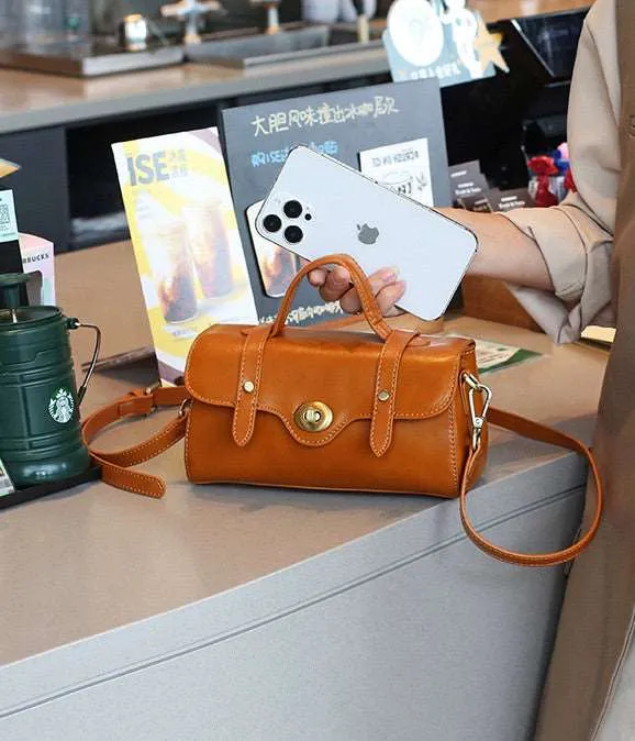 Chic Leather Carryall