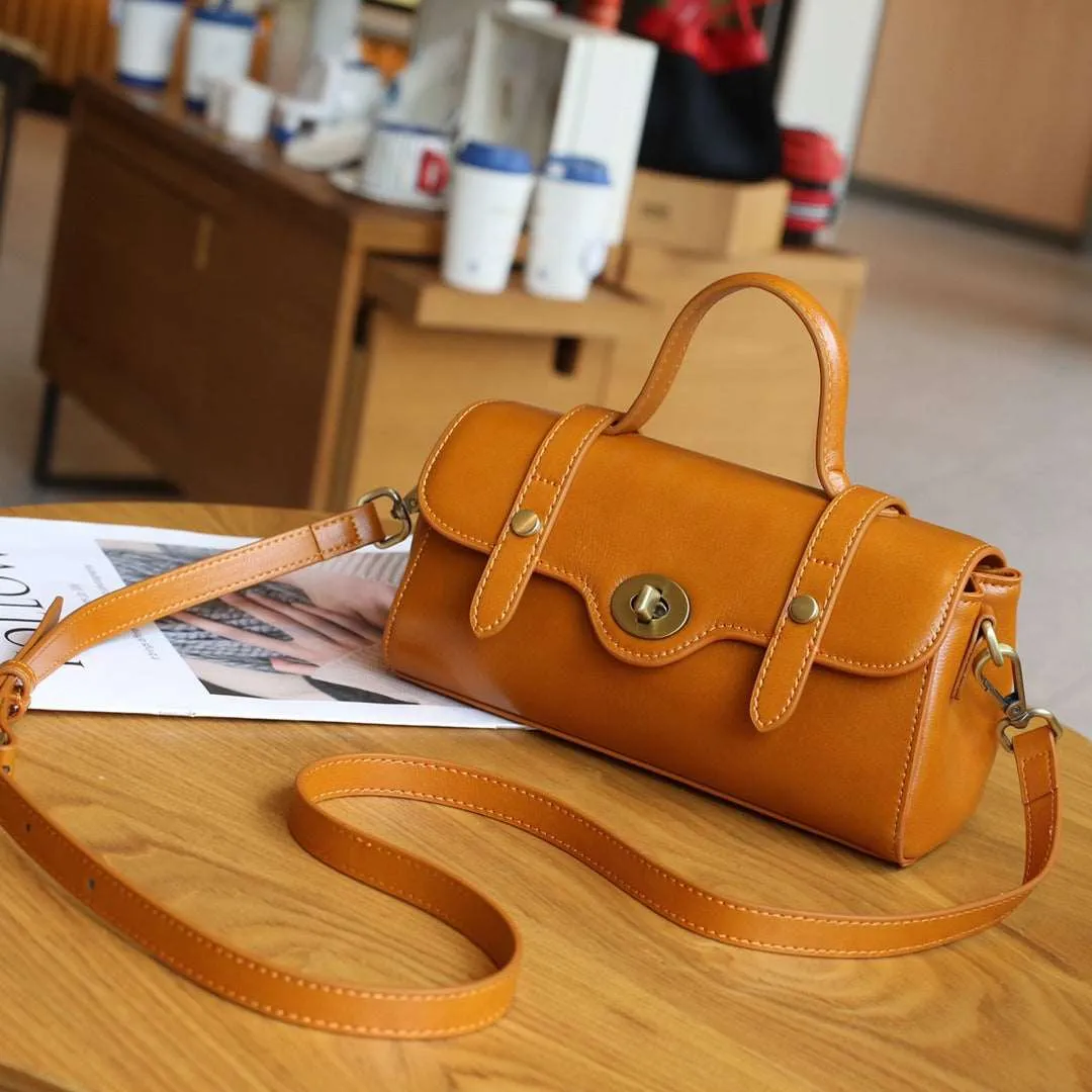 Chic Leather Carryall