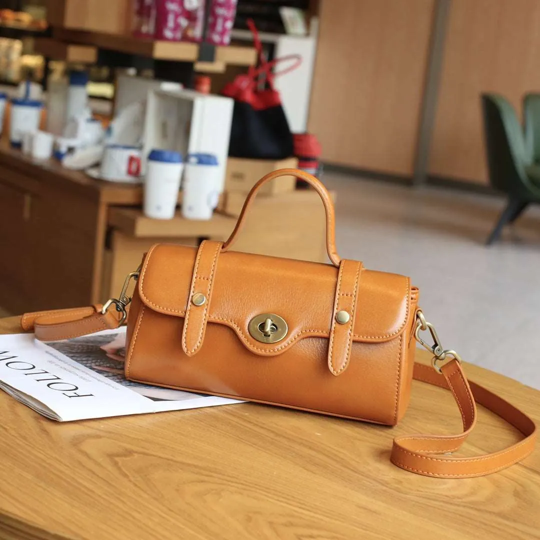 Chic Leather Carryall