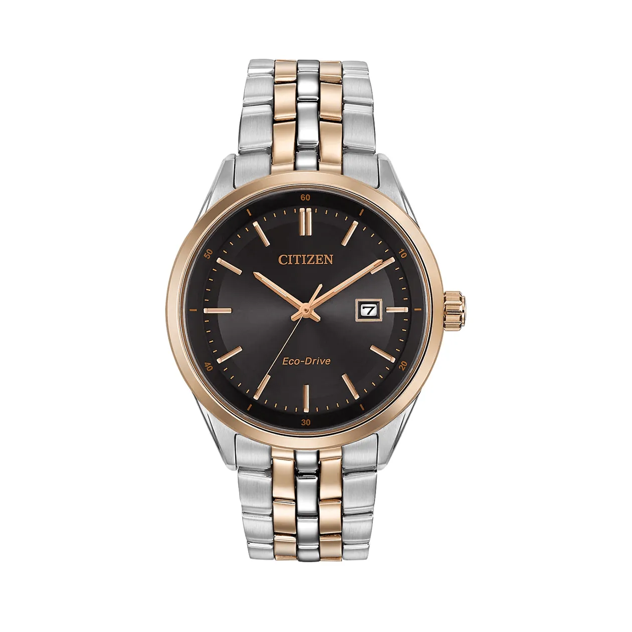 Citizen - BM7256-50E Mens Two Tone Stainless Steel Eco-Drive Watch