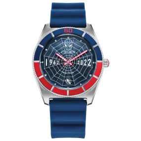 Citizen Spider-Man Blue Dial Polyurethane Strap Watch AW2050-49W