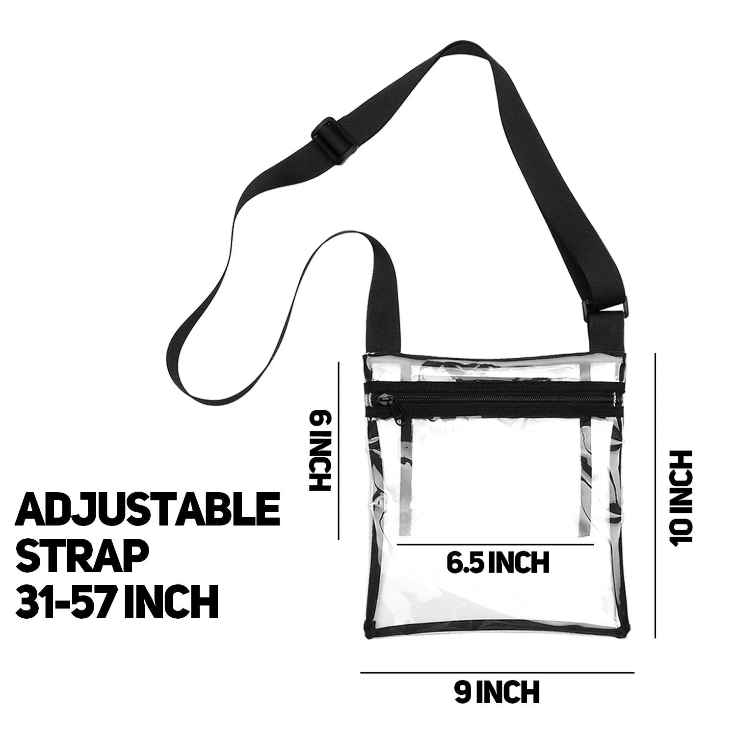 Clear | Stadium Handbag