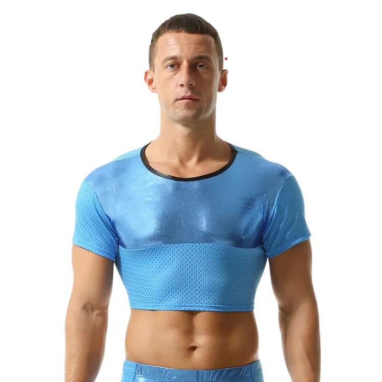 ClubErotic Short Sleeve Crop Top