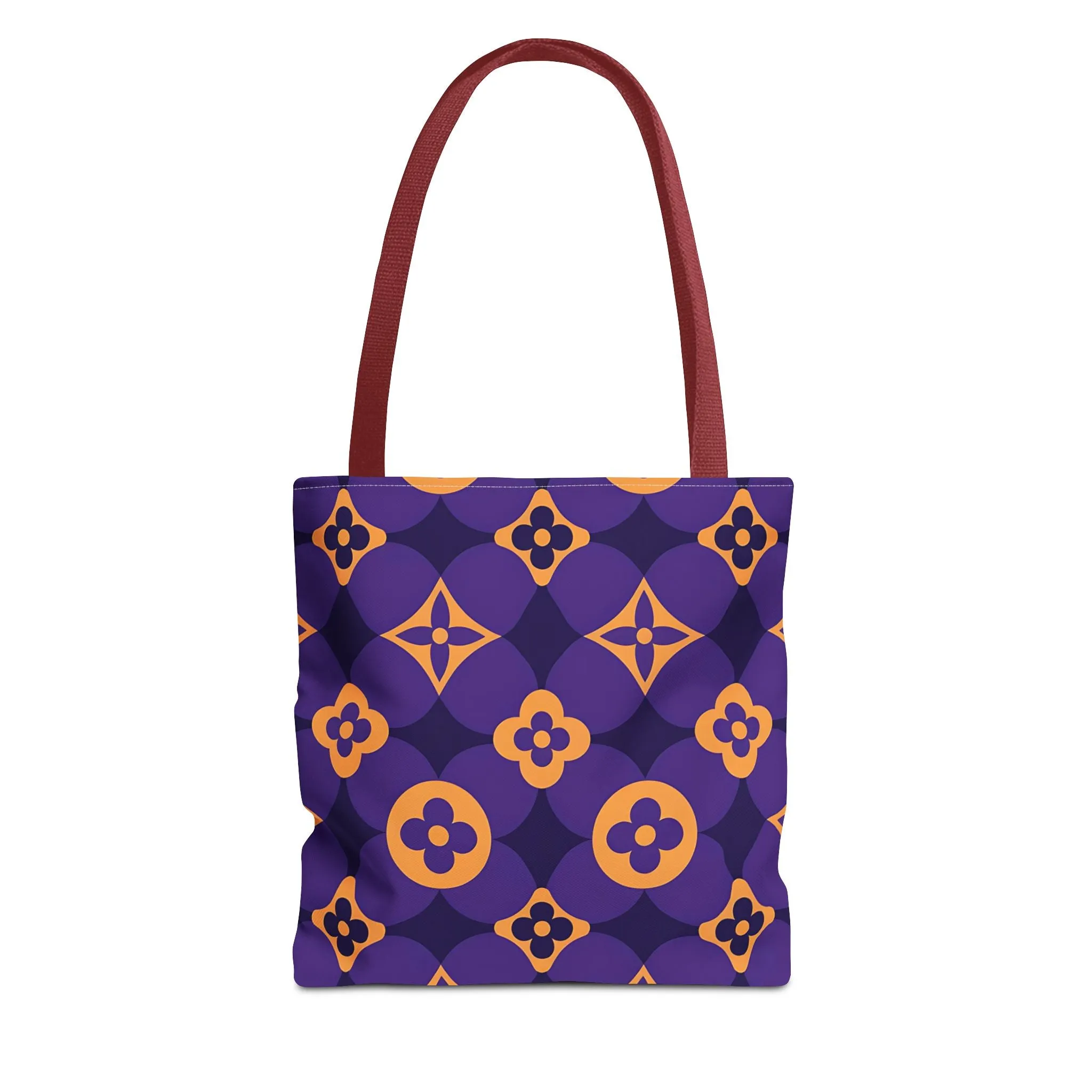 Colorful Floral Pattern Tote Bag - Stylish & Versatile Everyday Bag