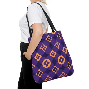 Colorful Floral Pattern Tote Bag - Stylish & Versatile Everyday Bag