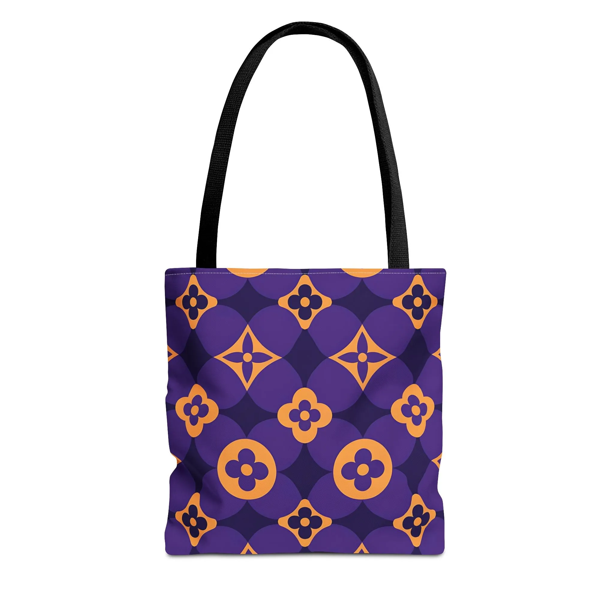 Colorful Floral Pattern Tote Bag - Stylish & Versatile Everyday Bag