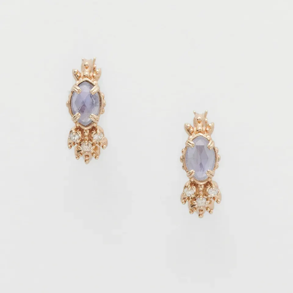 Cordierite Delicacy earrings