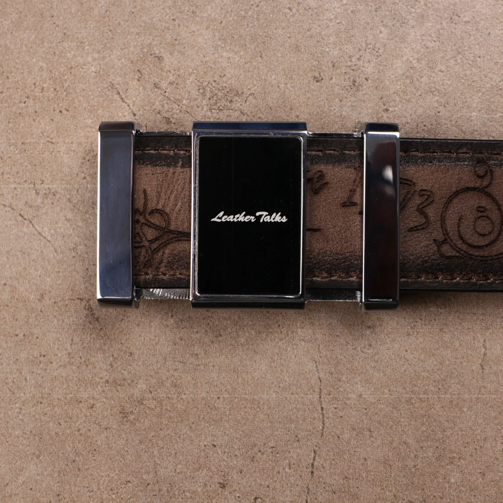 Crawford | Pure Leather Belt for Men | 100% Genuine Leather | Lifetime Warranty | Color: Grey