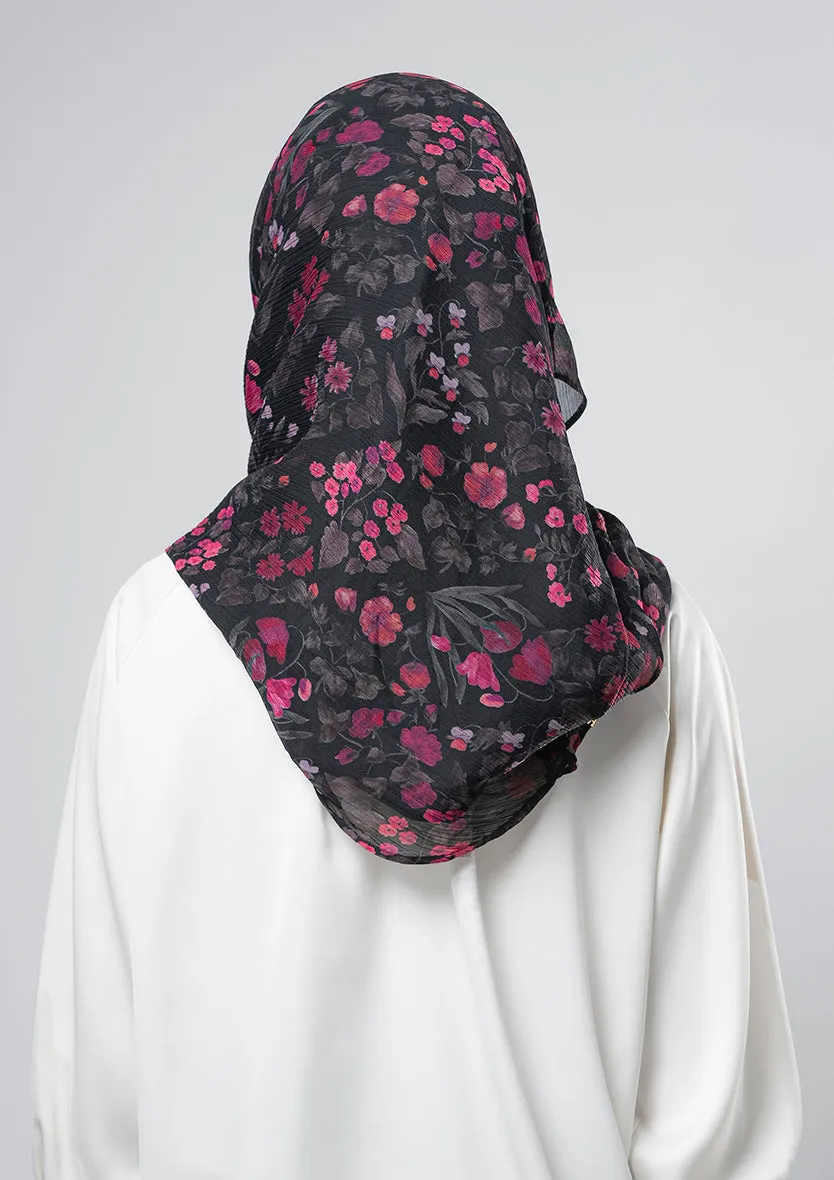 Dark Petunia - Instant Hijab With Inner