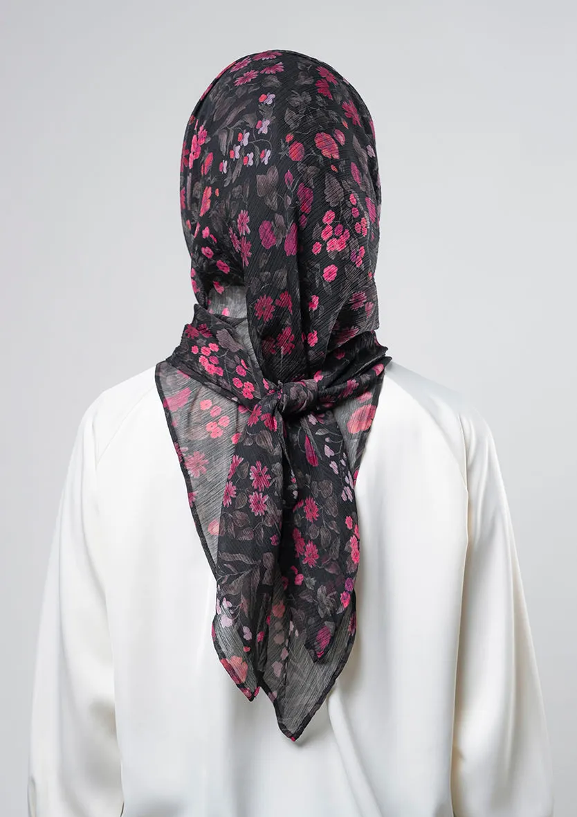 Dark Petunia - Instant Hijab With Inner