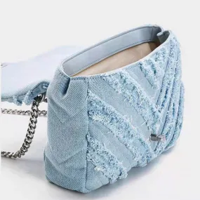 Denim Chic Crossbody Bag