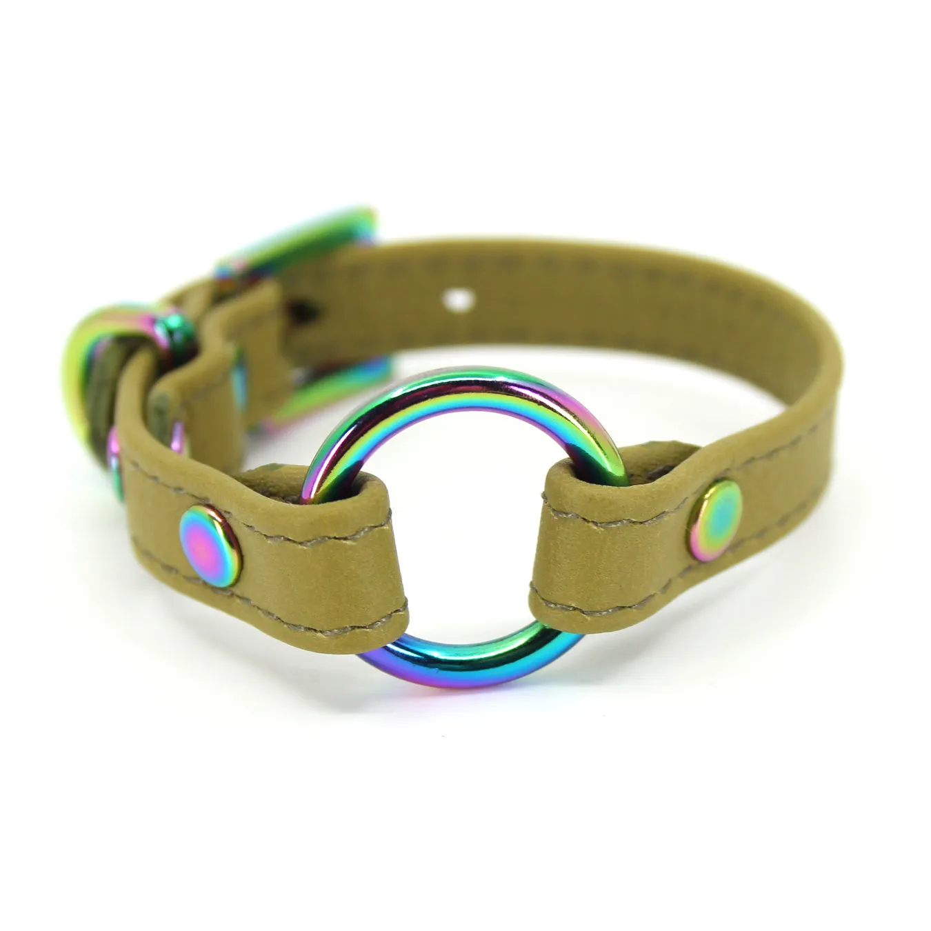 Design Your Own BDSM Ring of O Wrist Cuff