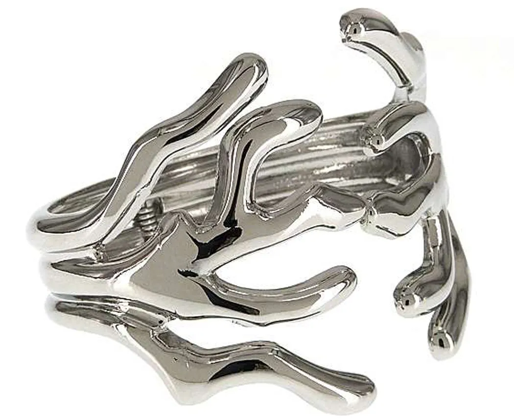 Designer Modern Branching Bracelet Hand by Jewelry Nexus