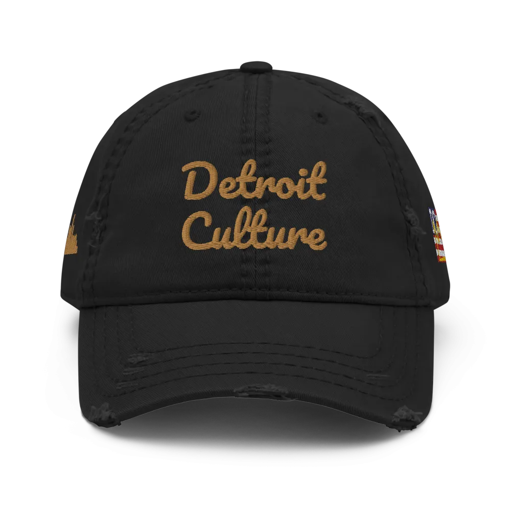 DetroitCulture Rugged Stitched Logo