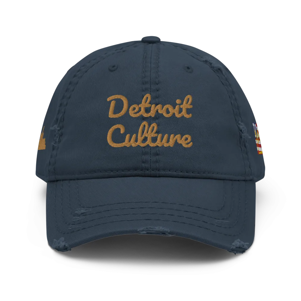 DetroitCulture Rugged Stitched Logo