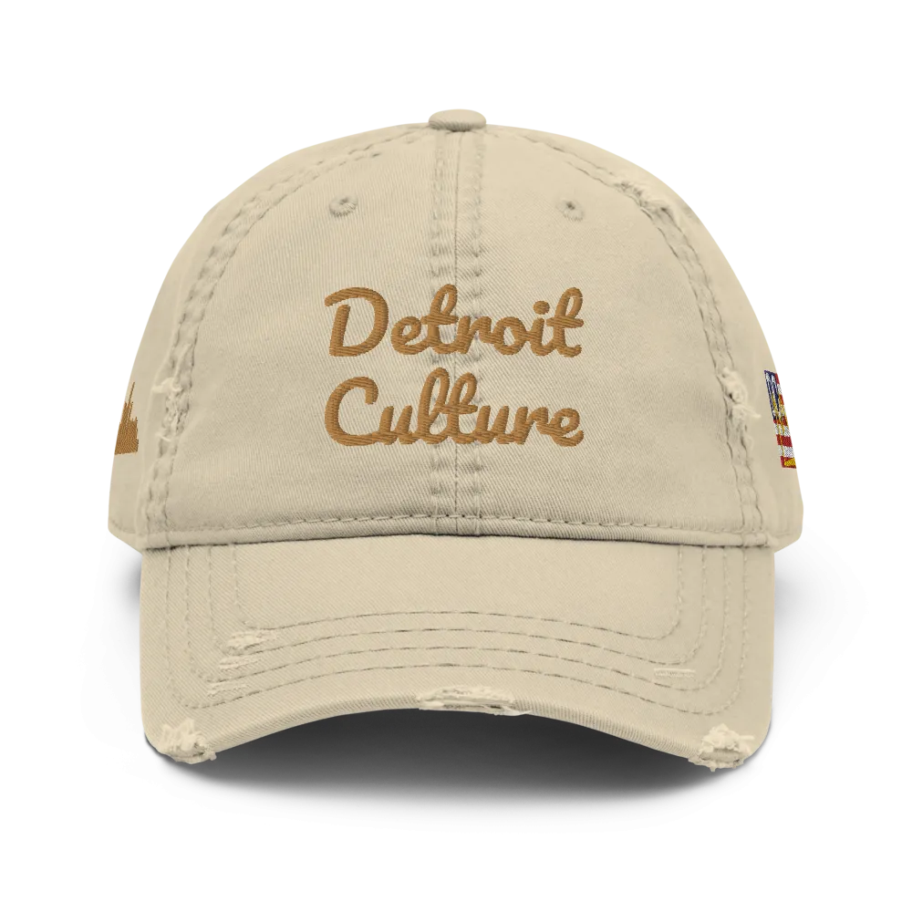 DetroitCulture Rugged Stitched Logo