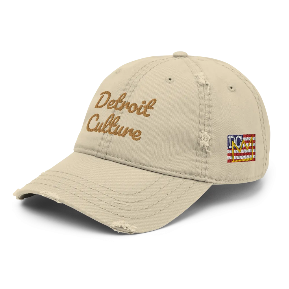 DetroitCulture Rugged Stitched Logo