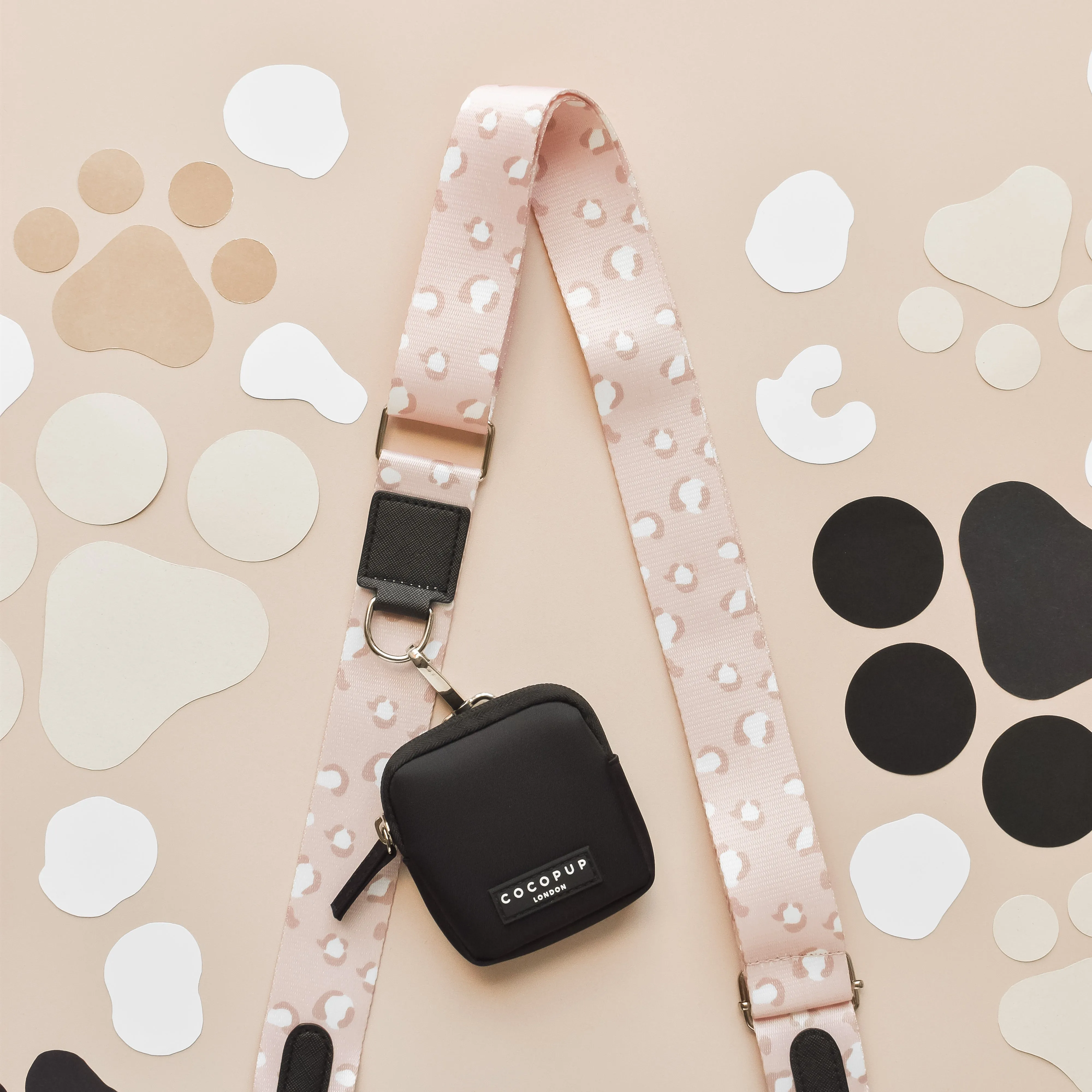Dog Walking Bag Bundle - Nude Chic Leopard