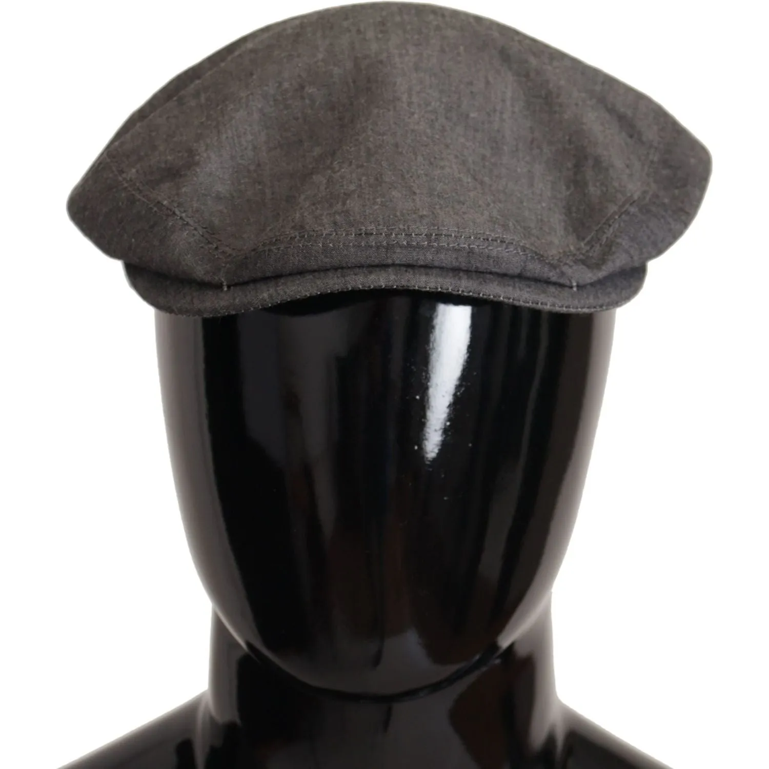 Dolce & Gabbana Elegant Gray Newsboy Hat