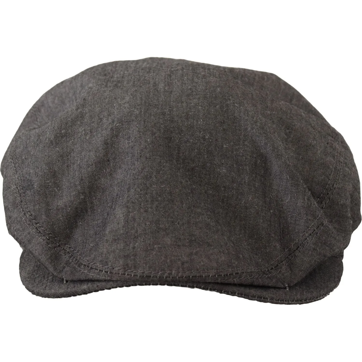 Dolce & Gabbana Elegant Gray Newsboy Hat