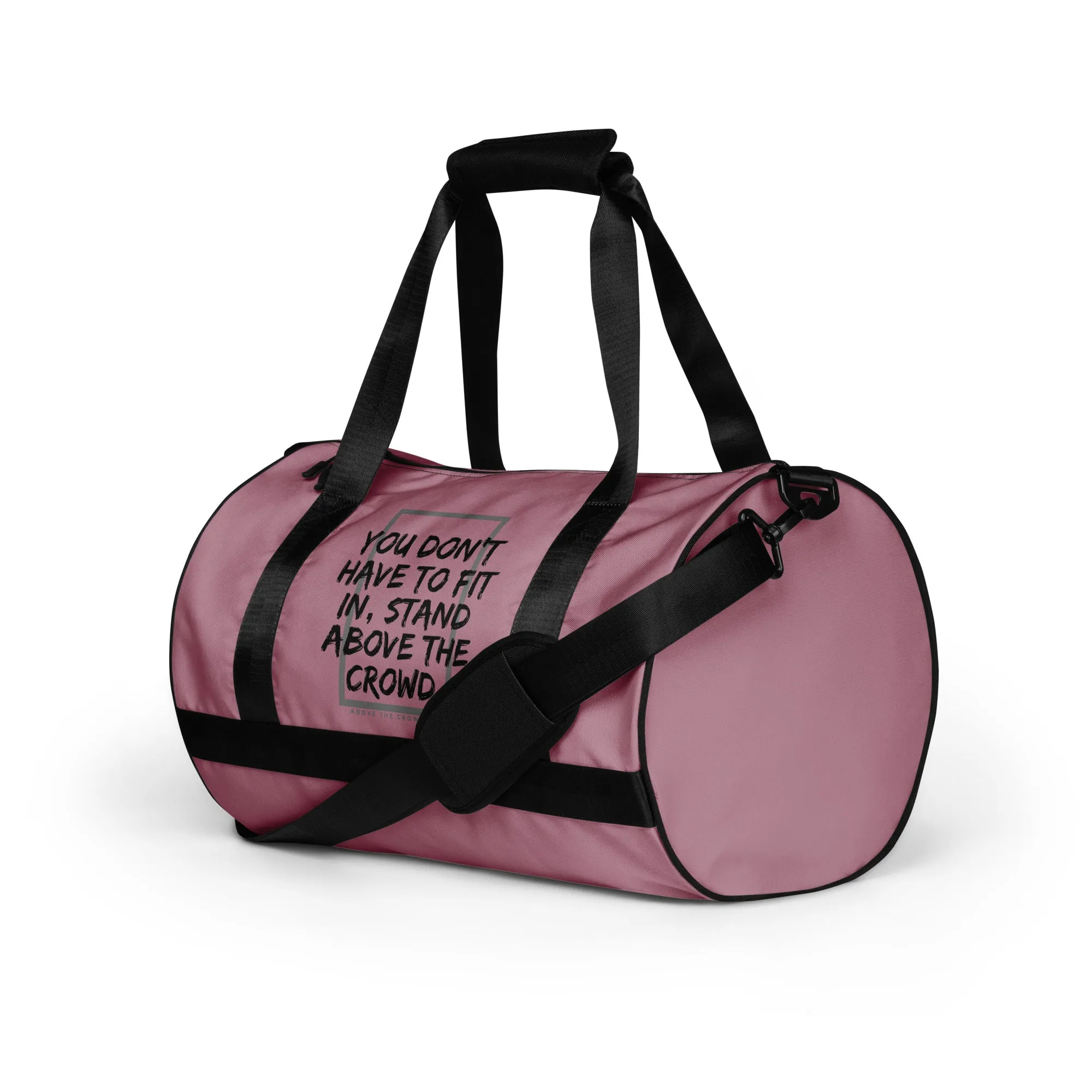 Dusty Rose 'Fit In' gym bag