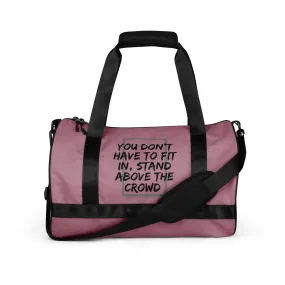 Dusty Rose 'Fit In' gym bag