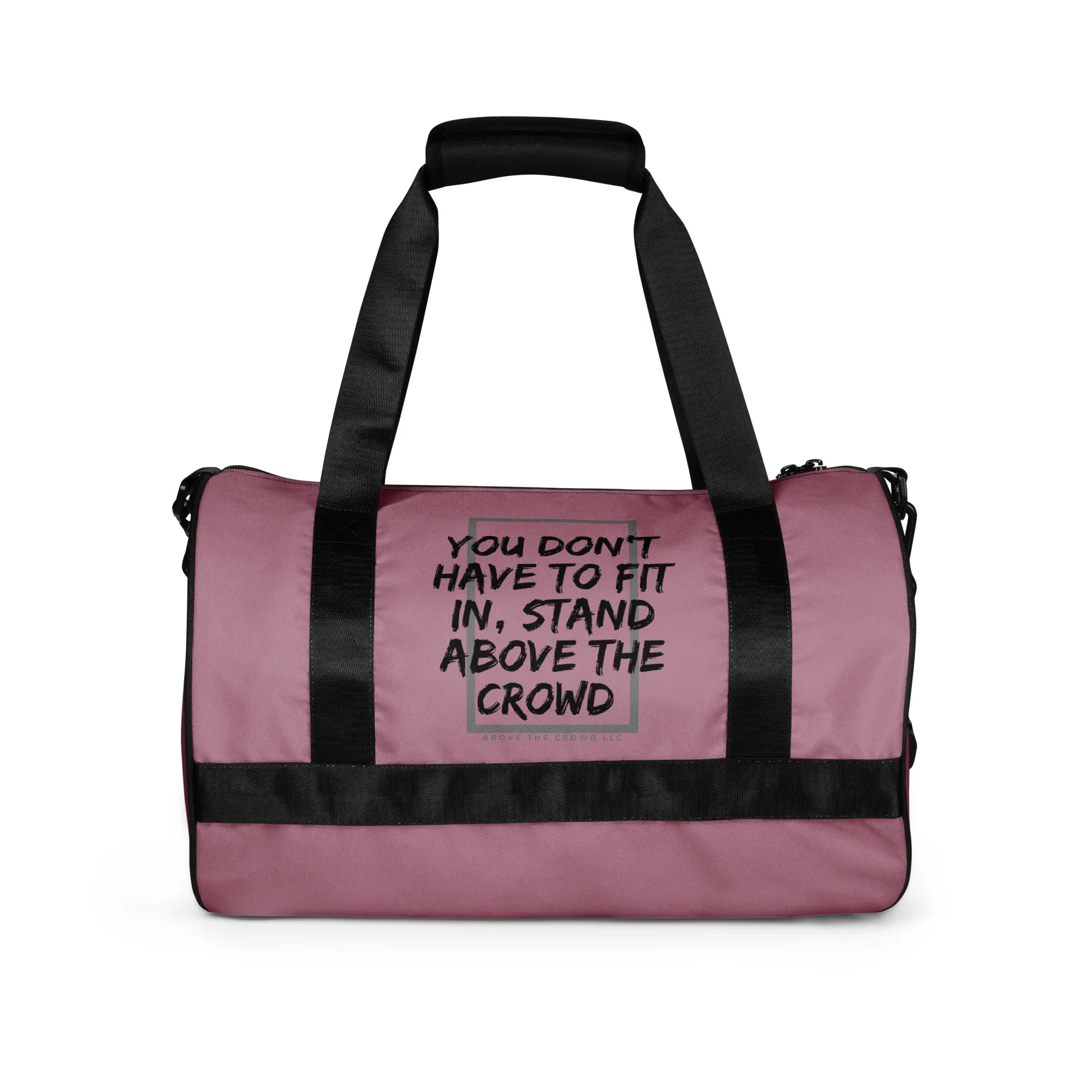 Dusty Rose 'Fit In' gym bag