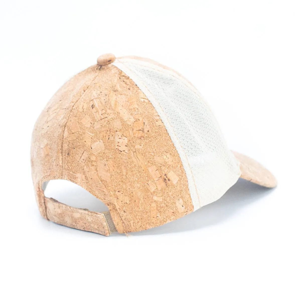 Eco-Friendly Cork Baseball Cap: Breathable Mesh & Stylish