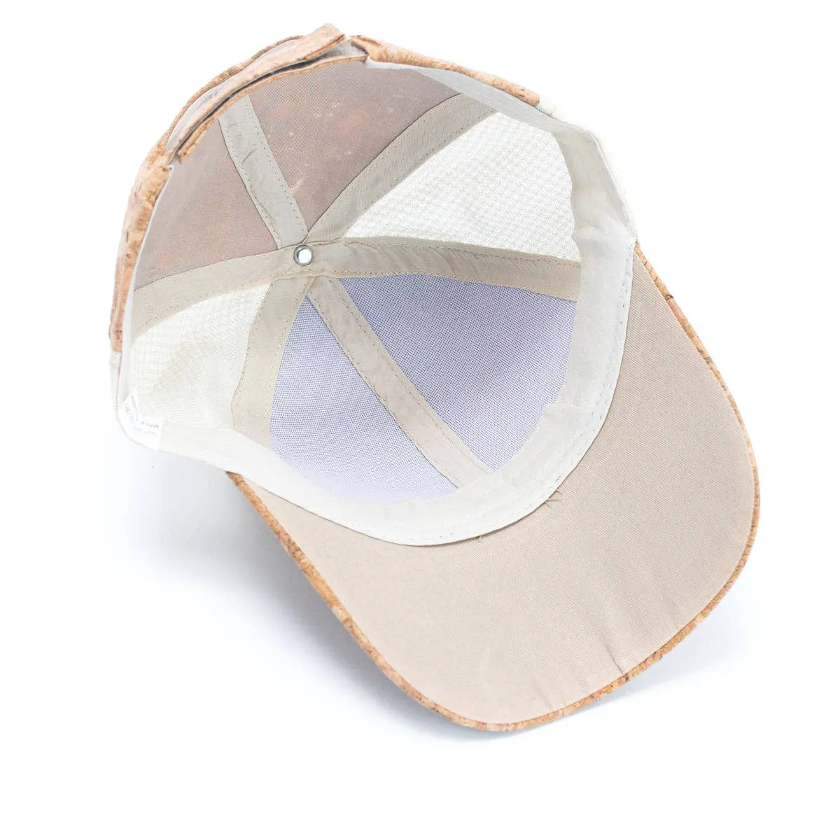 Eco-Friendly Cork Baseball Cap: Breathable Mesh & Stylish