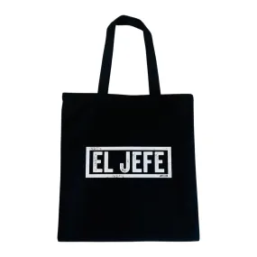 El Jefe Tote Bag - Canvas Black