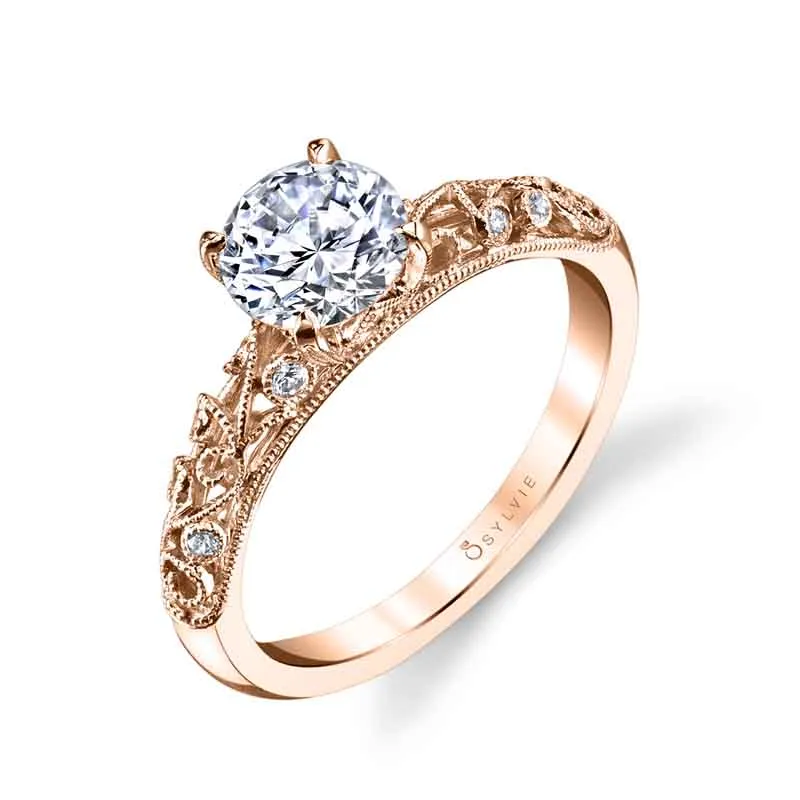 ELAINA – VINTAGE INSPIRED ENGAGEMENT RING