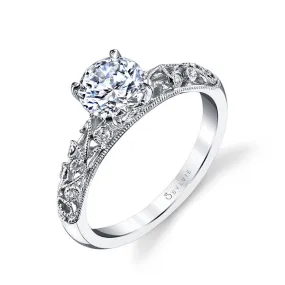 ELAINA – VINTAGE INSPIRED ENGAGEMENT RING