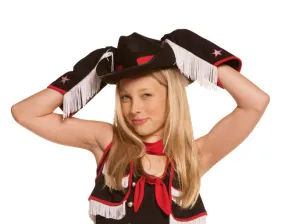 Elegant Moments Sexy Junior Size Cowgirl Hat