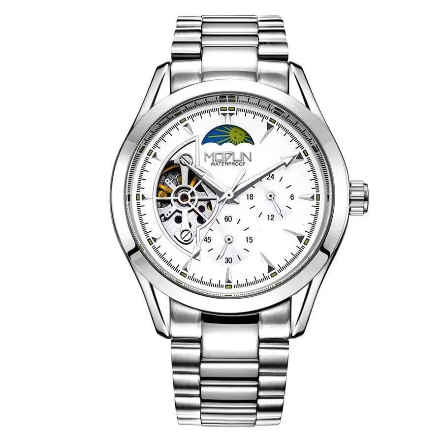 Elegant Quartz T35 Crystal Glass Mechanical Watch