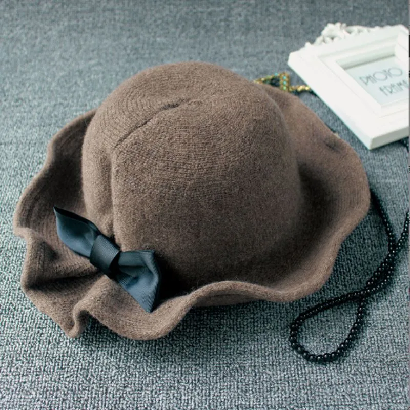 Elegant retro winter hat
