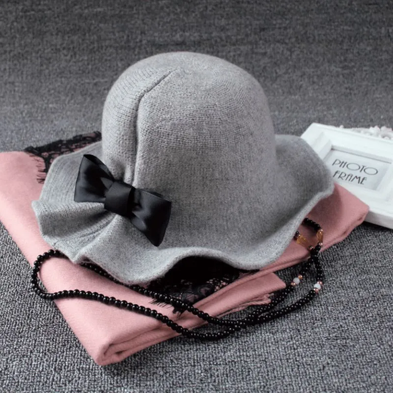 Elegant retro winter hat