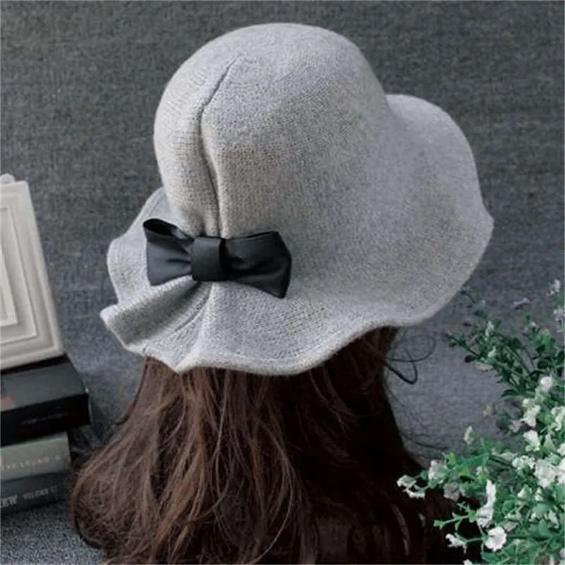 Elegant retro winter hat