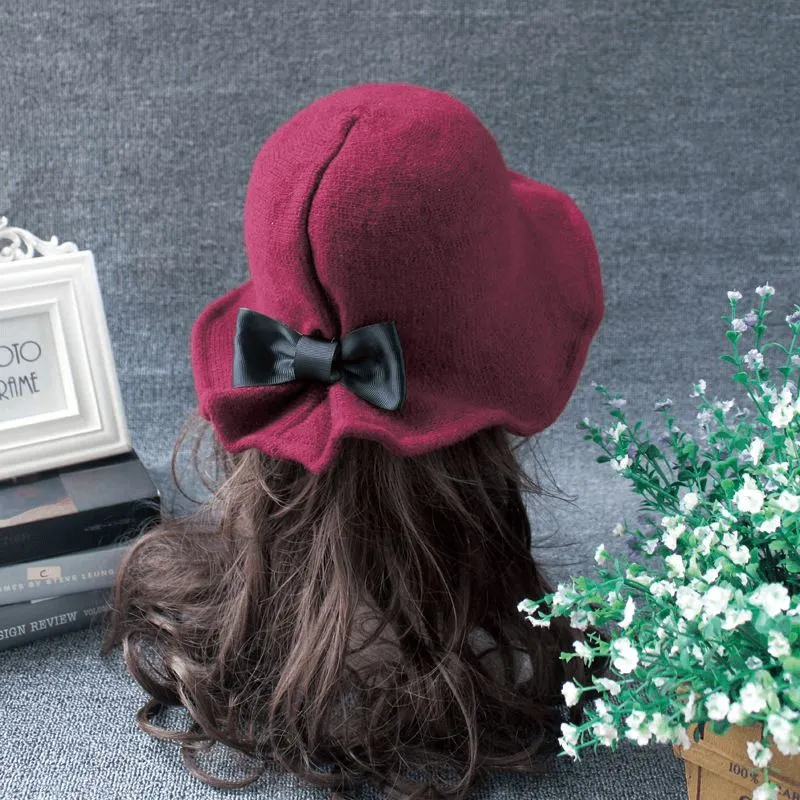 Elegant retro winter hat