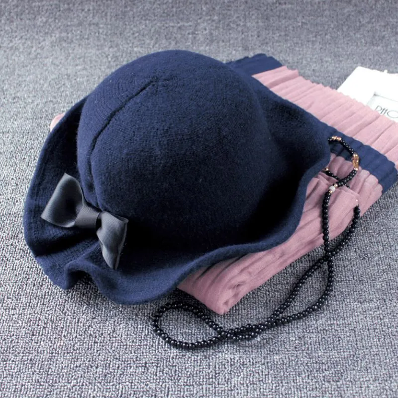 Elegant retro winter hat