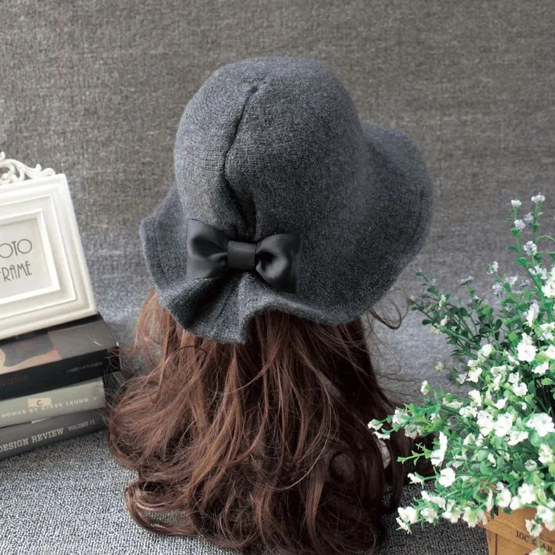 Elegant retro winter hat