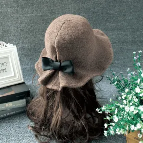Elegant retro winter hat