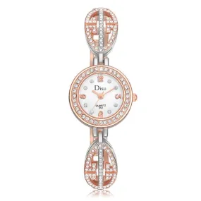 Elegant Rhinestone Bracelet Watch