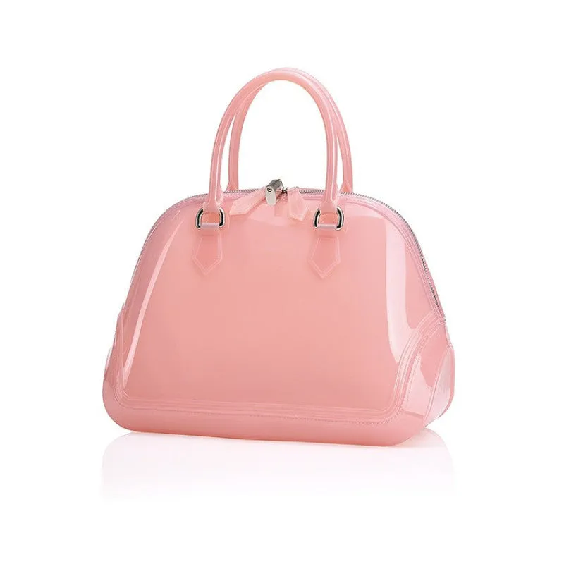 Elegant Rose Double Handle Bag